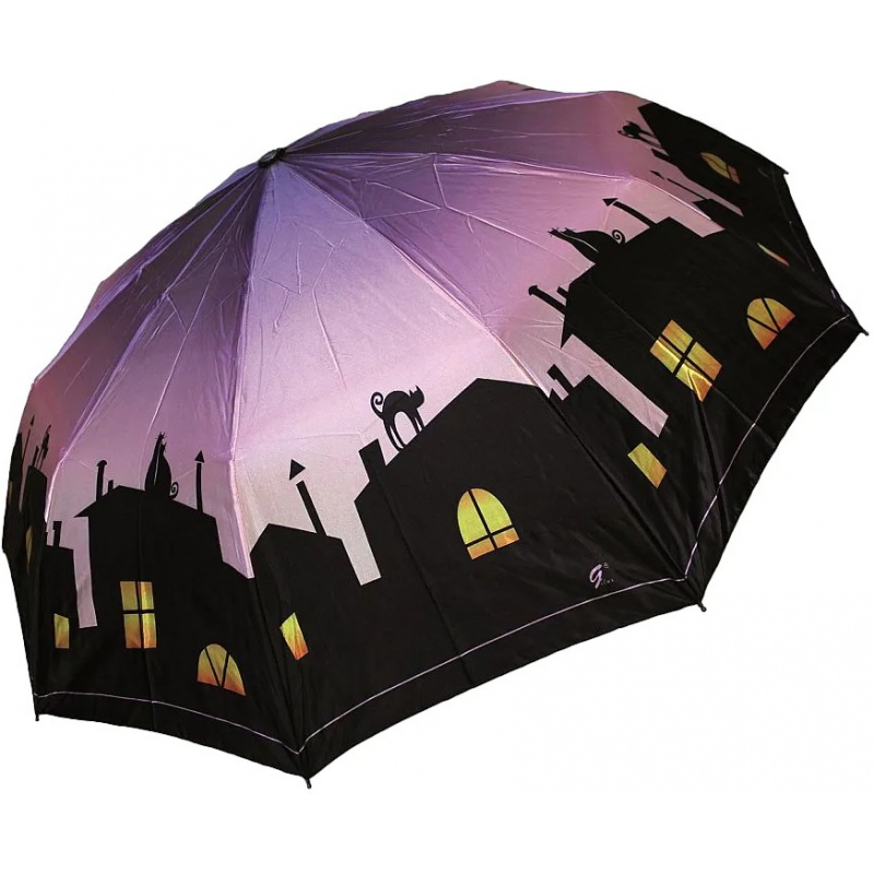 Зонт женский, сатин